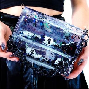 Electric Bubble Gum Spooky Purse